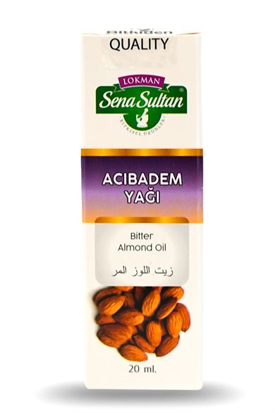 Acı Badem Yağı 20 ml Soğuk Pres