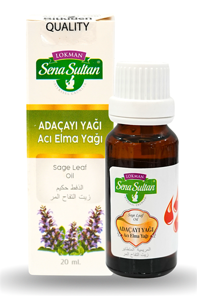 Adaçayı Yağı 20 ml Esansiyel Uçucu Aromatik Yağ