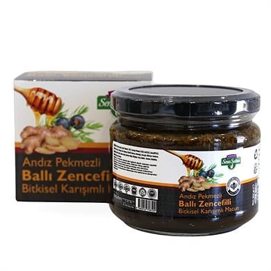 Andız Pekmezli Ballı Zencefilli Bitkisel Karışımlı Macun 350 gr