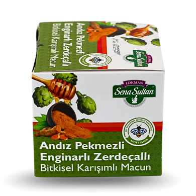 Andız Pekmezli Enginarlı Zerdeçallı Macun 350 Gr