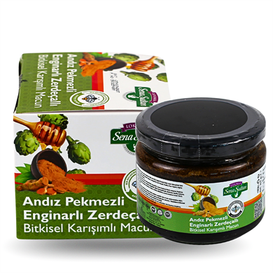 Andız Pekmezli Enginarlı Zerdeçallı Macun 350 Gr