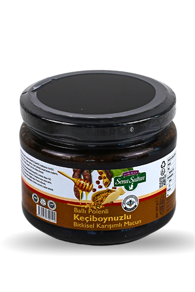 Ballı Polenli Keçiboynuzlu Macun 350 gr