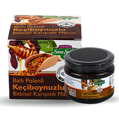 Ballı Polenli Keçiboynuzlu Macun 350 gr