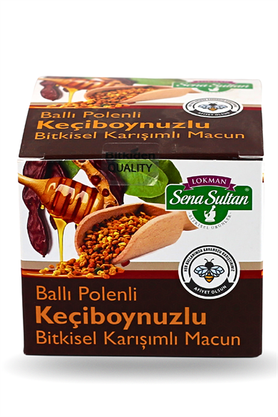 Ballı Polenli Keçiboynuzlu Macun 350 gr
