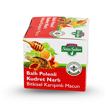 Ballı Polenli Kudret Narlı Bitkisel Karışımlı Macun 350 gr.