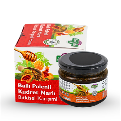Ballı Polenli Kudret Narlı Bitkisel Karışımlı Macun 350 gr.