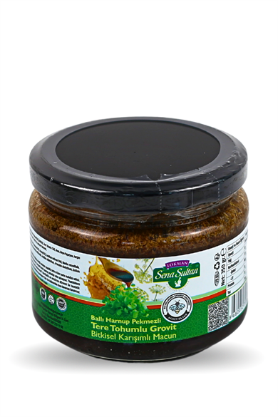 Ballı Tere Tohumlu Gurovit Macunu 350 Gr