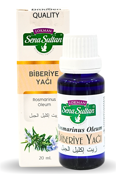 Biberiye Yağı 20 ml Esansiyel Uçucu Aromatik Yağ