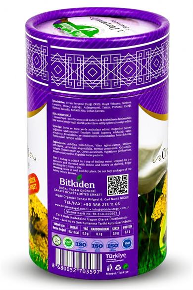 Civan Perçemli Hayıt Tohumlu Karışık Bitki Çayı 65 gr.