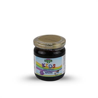 Çocuklara Özel Glikozsuz Bal Polen Pekmez Arı Sütlü Kakaolu Kids Macun 235 gr.
