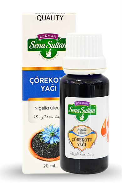 Çörek Otu Yağı 20 ml Soğuk Pres