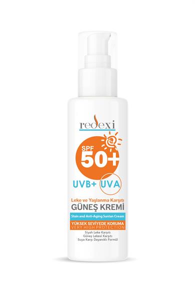 Güneş Kremi Spf 50+ Yüksek Koruma Leke ve Yaşlanma Karşıtı  Tüm Ciltler 100 ml