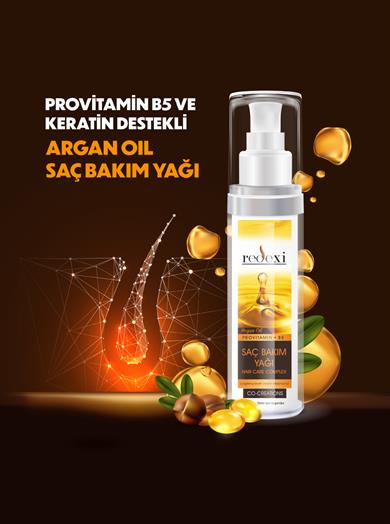 Hair Care Comlex Saç Bakım Kompleksi Argan Yağı Keratin Bitkisel Formül Yoğun Onarıcı Maske 75 ml