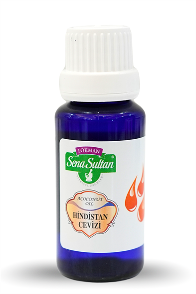 Hindistan Cevizi Yağı 20 ml Soğuk Pres
