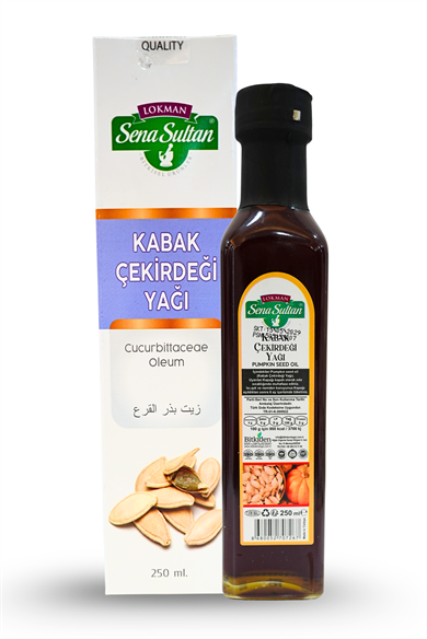 Kabak Çekirdeği Yağı 250 ml Soğuk Pres