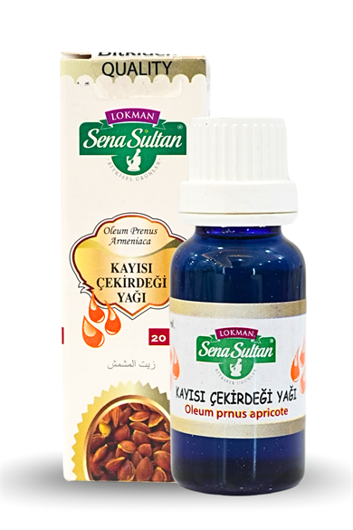 Kayısı Çekirdeği Yağı 20 ml Soğuk Pres