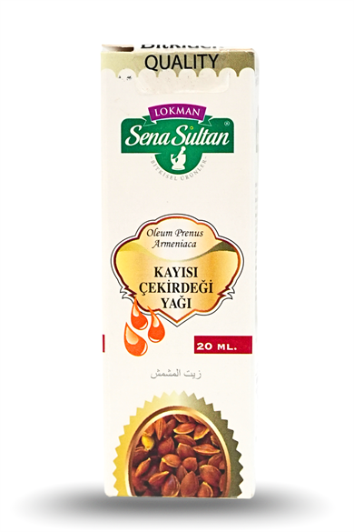 Kayısı Çekirdeği Yağı 20 ml Soğuk Pres