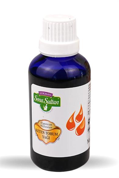 Keten Tohumu Yağı (Soğuk Pres) 50 ml