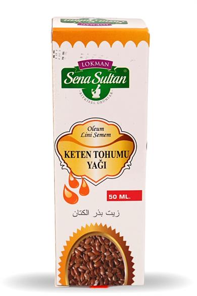 Keten Tohumu Yağı (Soğuk Pres) 50 ml