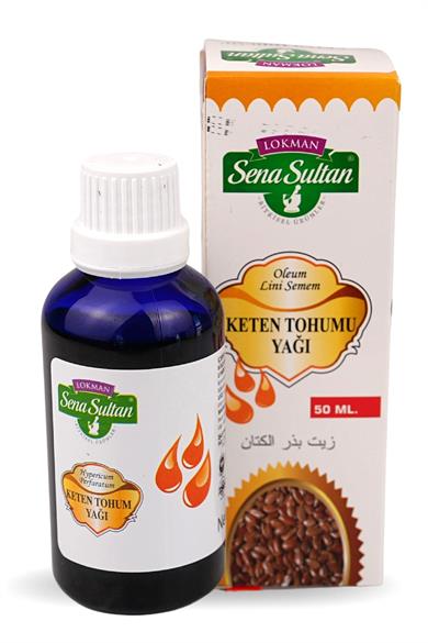 Keten Tohumu Yağı (Soğuk Pres) 50 ml