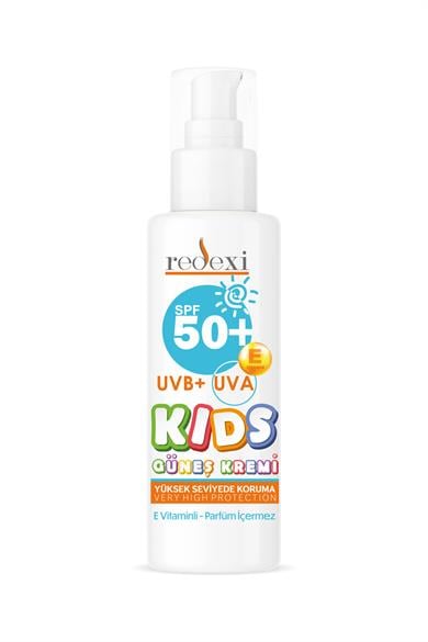 Kids Güneş Kremi SPF 50+ UVB+ UVA Yüksek Korumalı Hassas Ciltler İçin Bebek ve Çocuklara Özel 100 ML