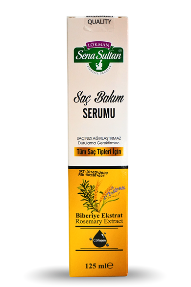 Kolajenli Biberiye Ekstreli Saç Bakım Serumu 125 ml