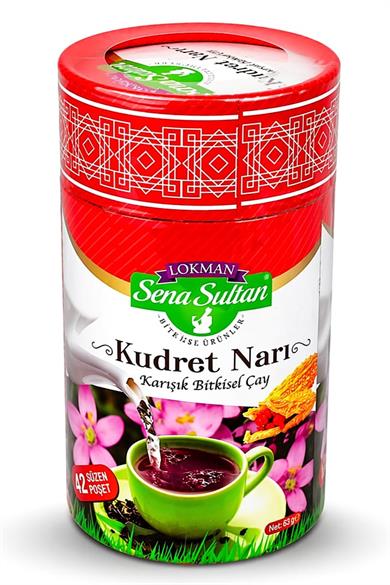 Kudret Narlı Meyan Köklü Çay 42 Süzen Poşet 65 gr