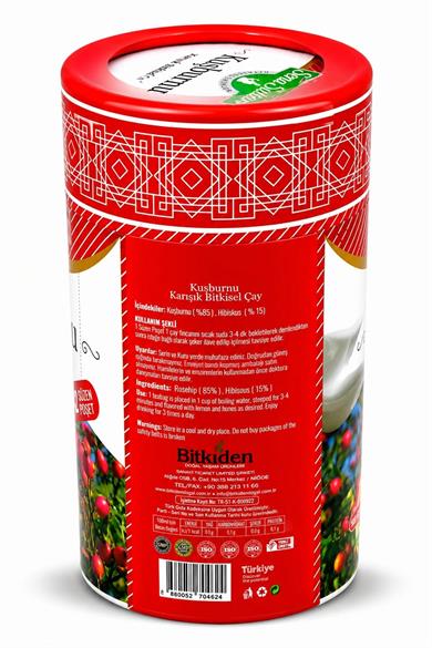 Kuşburnu Hibisküs Çayı 65 Gr.