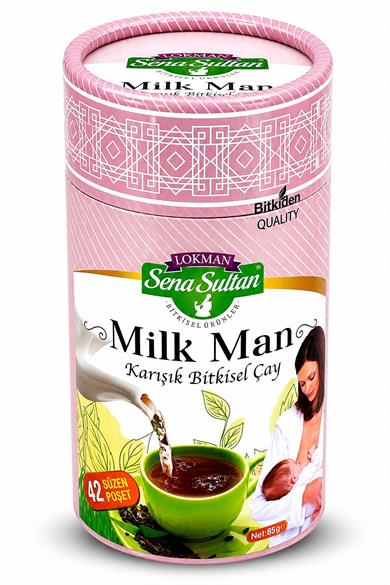Milk Man Karışık Bitki Çayı 42 Süzen Poşet 65 gr