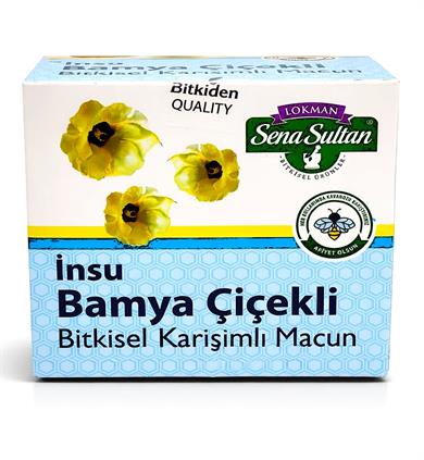 Nar Ekşili Bamya Çiçekli İnsu Macunu 350 Gr
