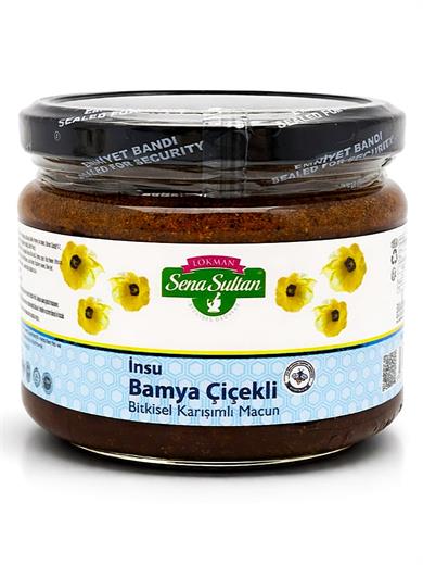 Nar Ekşili Bamya Çiçekli İnsu Macunu 350 Gr