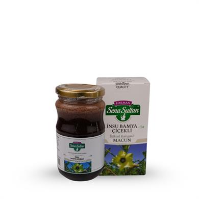 Nar Ekşili Bamya Çiçekli İnsu Macunu 420 Gr