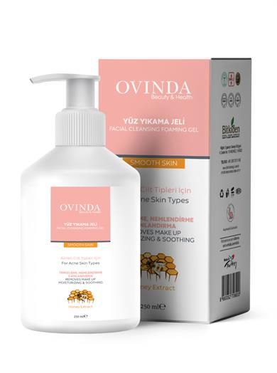 Ovinda Yüz Yıkama Jeli – (Akneli Ciltler İçin) 250 mL