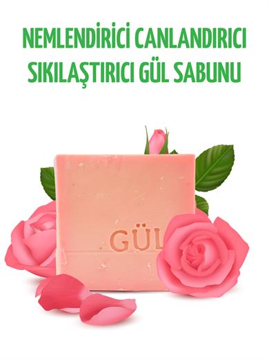 Lokman Sena Sultan Gül Bahçesi Doğal Gül Sabunu (140 gr)