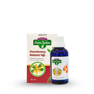 Ozonlanmış Saf Kantaron Yağı 50 CC