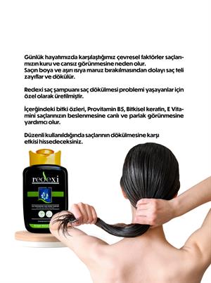 Tüm Saç Tipleri İçin Dökülme Karşıtı Bitkisel Şampuan - Doğal Çözüm, 400 ml