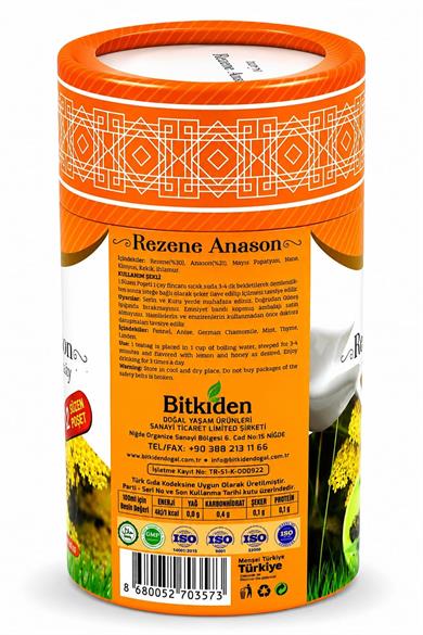Rezene Anason Çayı 42 Süzen Poşet 65 gr