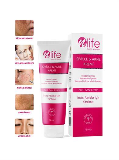 Sivilce ve Akne Kremi Komple Onarıcı Tüm Ciltler 75 ml