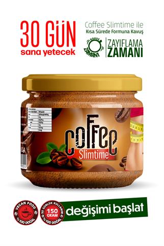 Slimtime Coffee Hindibalı Detox Kahve 1 Aylık Kullanım 150 gr