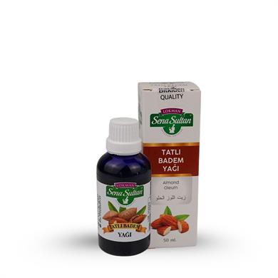 Tatlı Badem Yağı (Soğuk Pres) 50 ml
