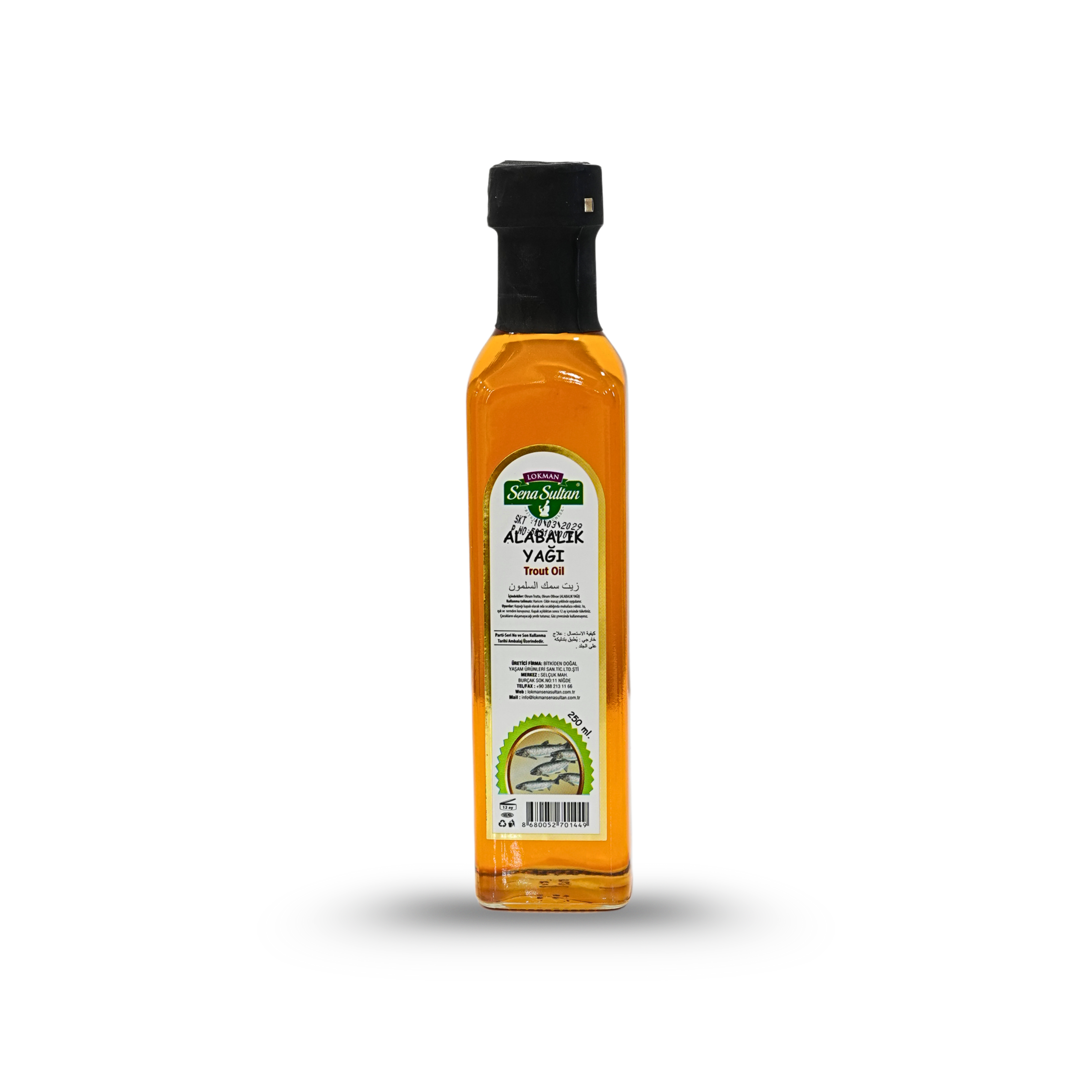 Alabalık Yağı 250 ml