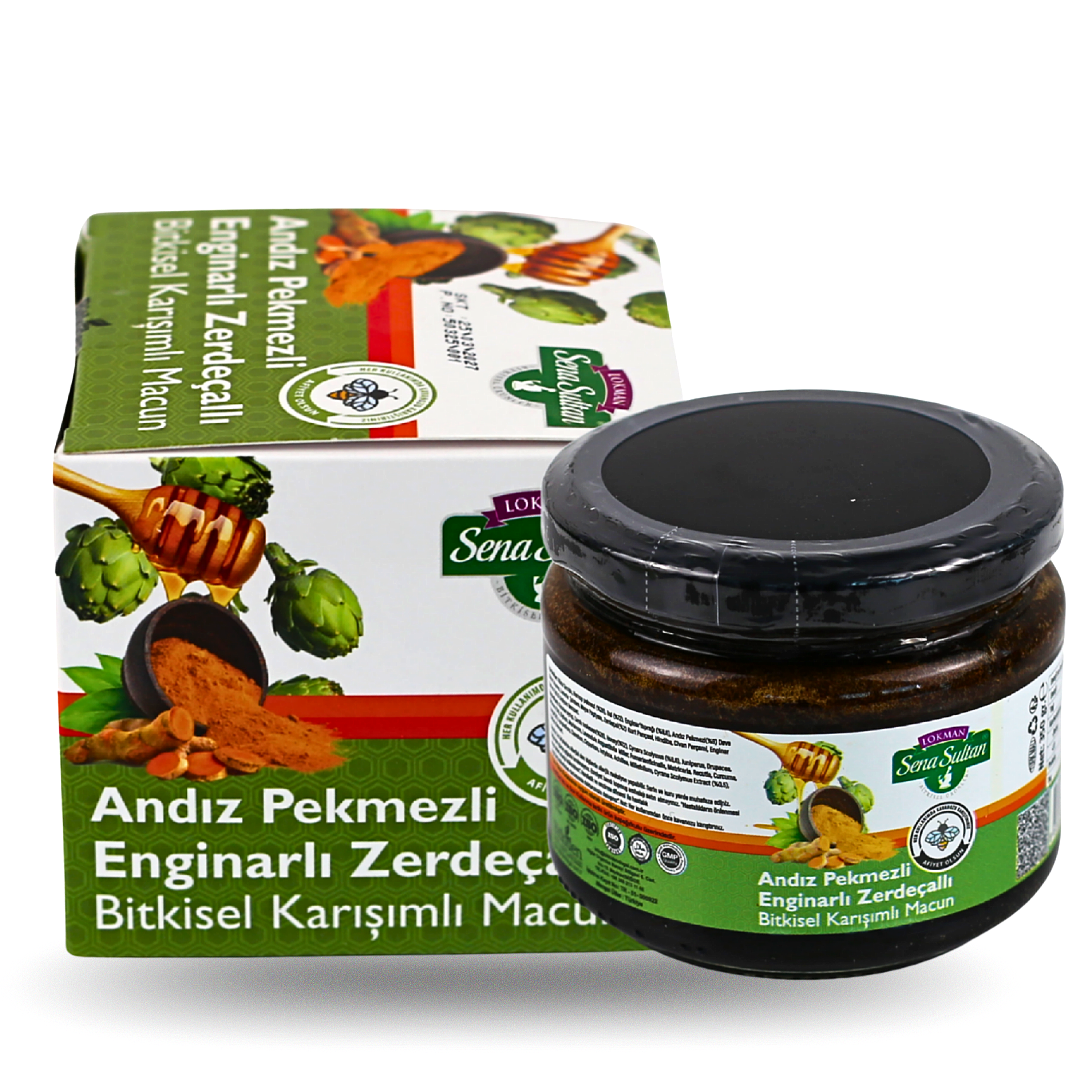 Andız Pekmezli Enginarlı Zerdeçallı Macun 350 Gr