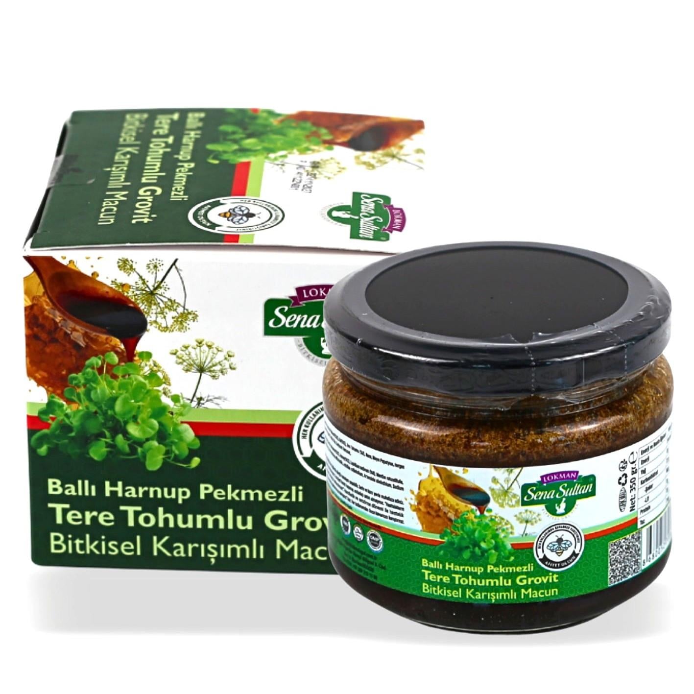 Ballı Tere Tohumlu Gurovit Macunu 350 Gr