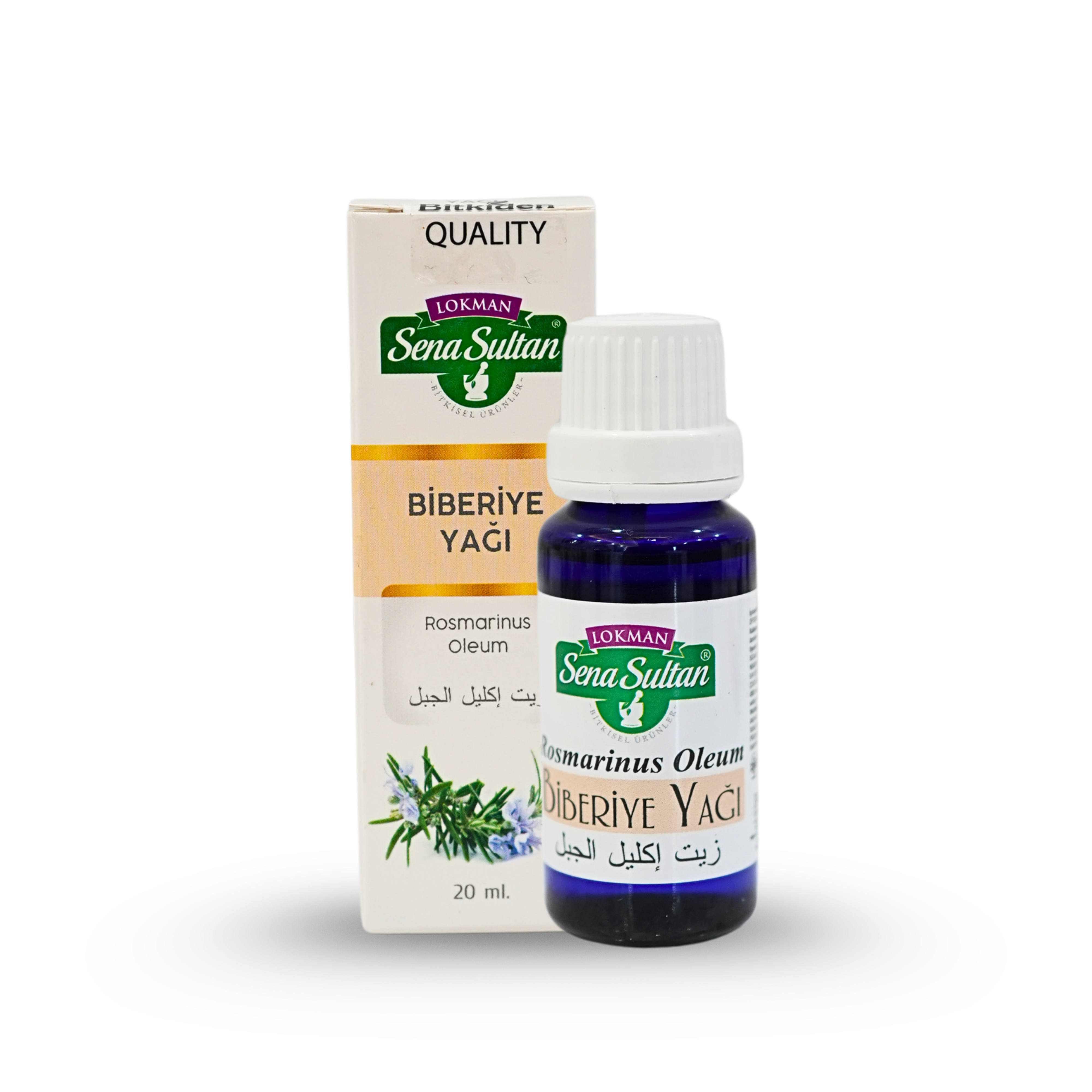 Biberiye Yağı 20 ml Esansiyel Uçucu Aromatik Yağ
