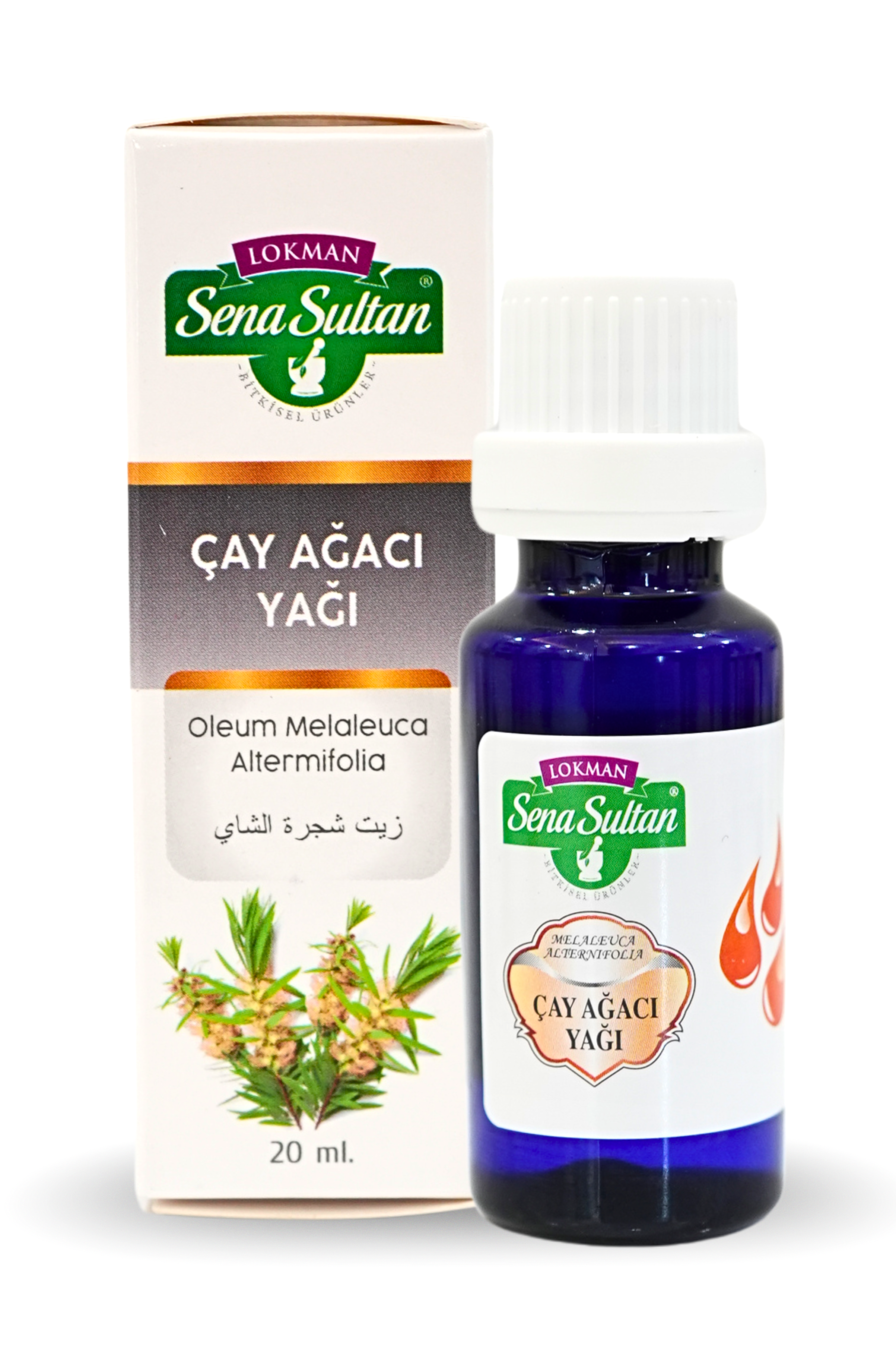Çay Ağacı Yağı 20 ml Esansiyel Uçucu Aromatik Yağ