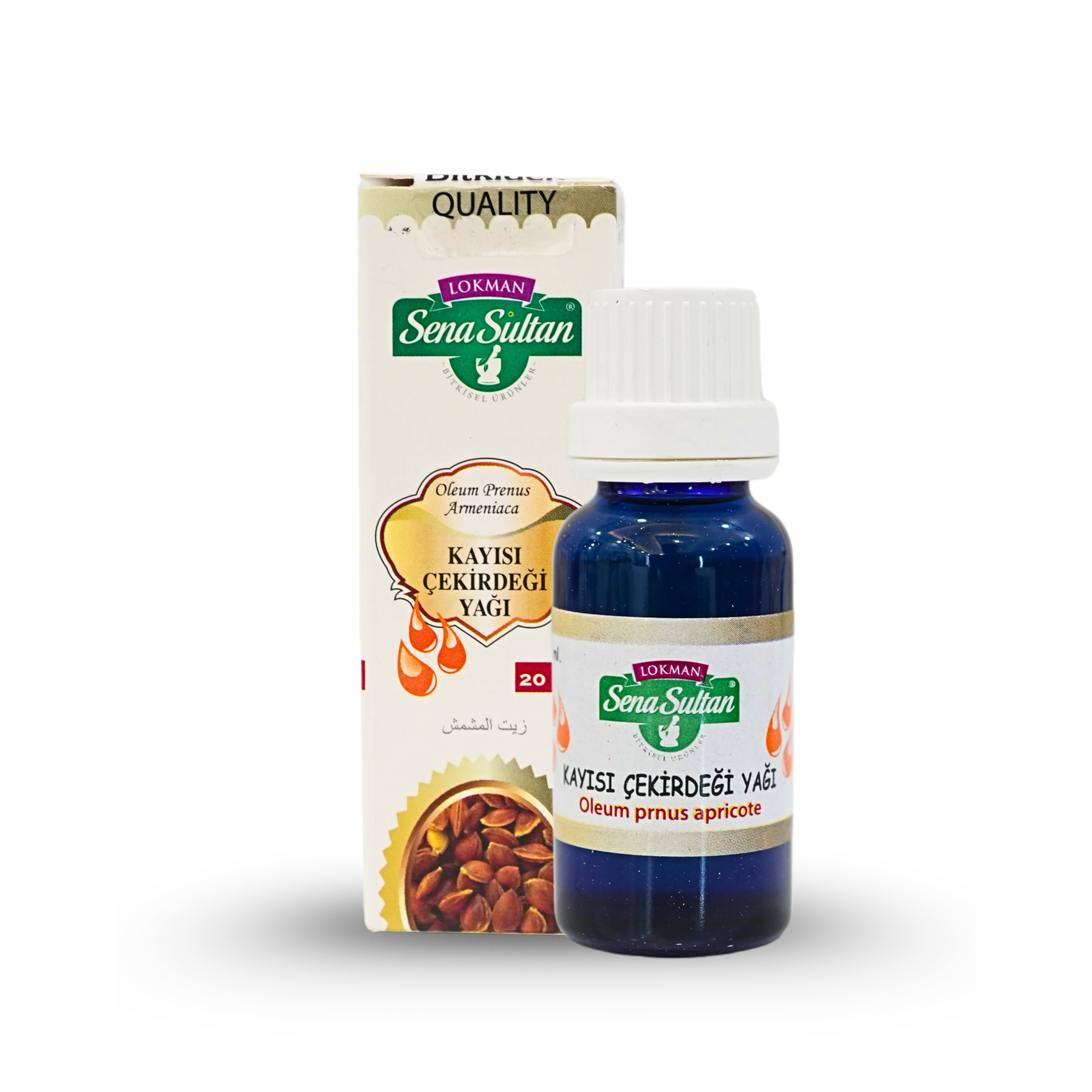 Kayısı Çekirdeği Yağı 20 ml Soğuk Pres