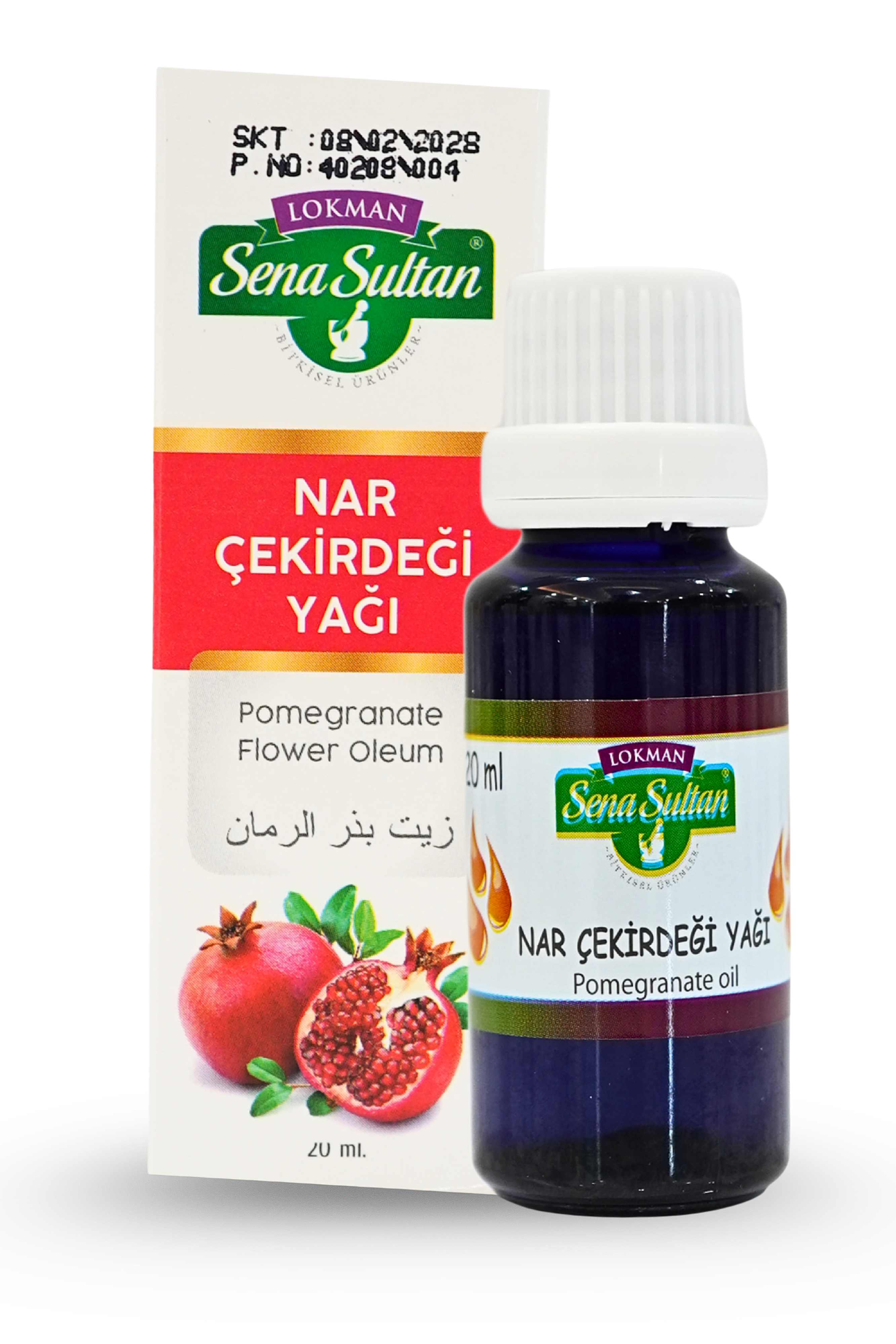 Nar Çekirdeği Yağı 20 ml Soğuk Pres