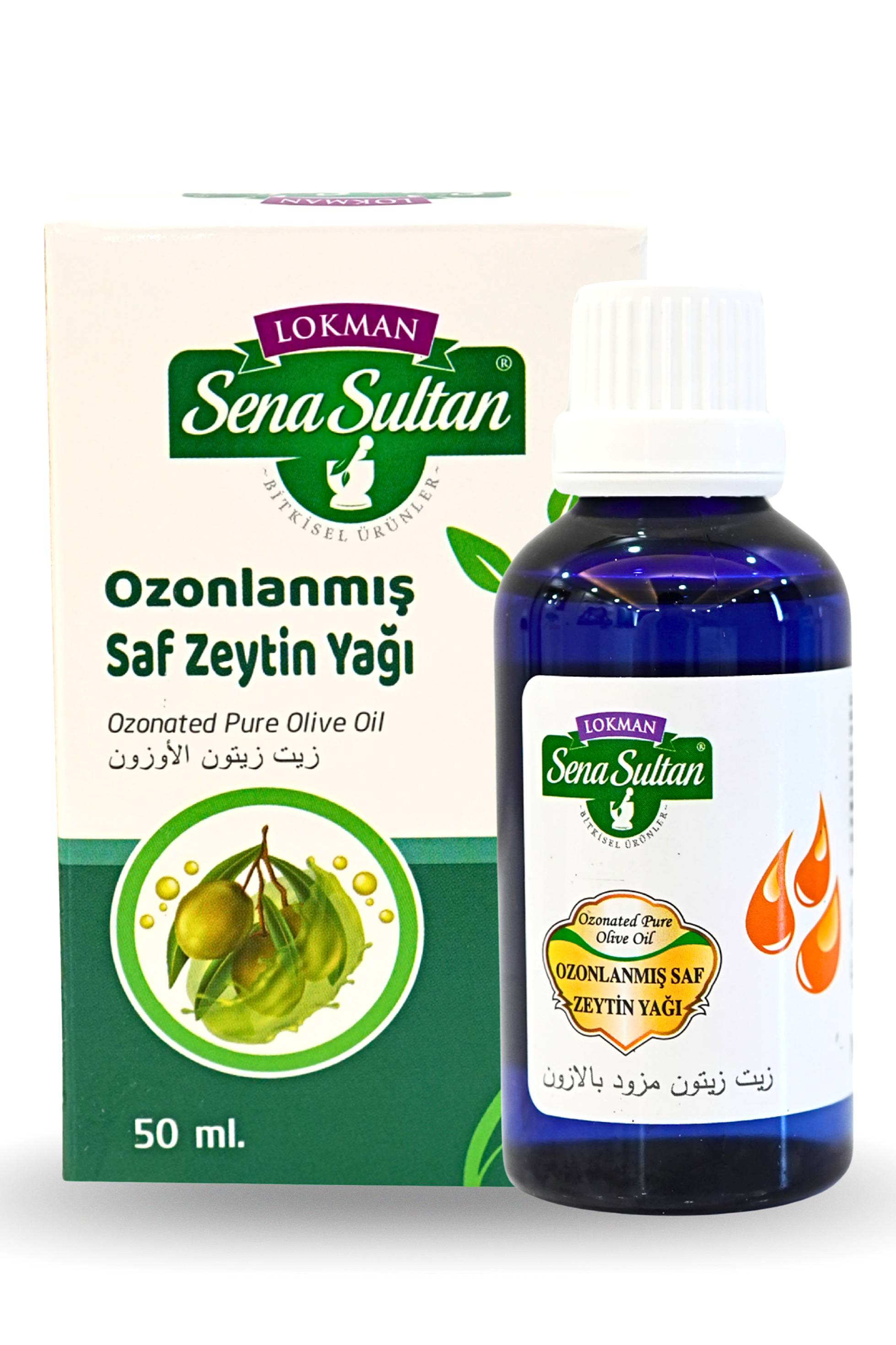 Ozonlanmış Saf Zeytin Yağı 50 CC