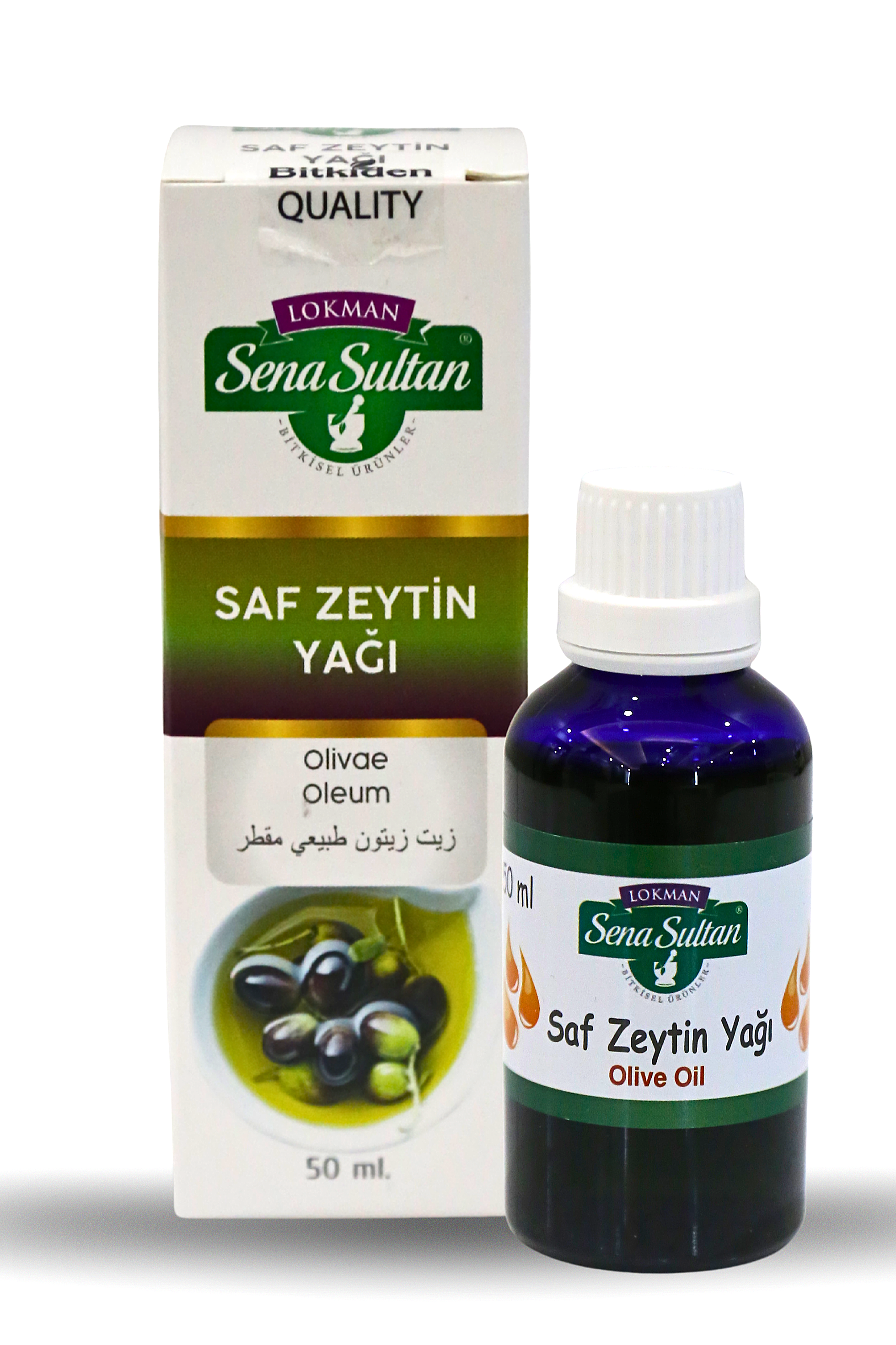 Saf Zeytin Yağı (Soğuk Pres) 50 ml
