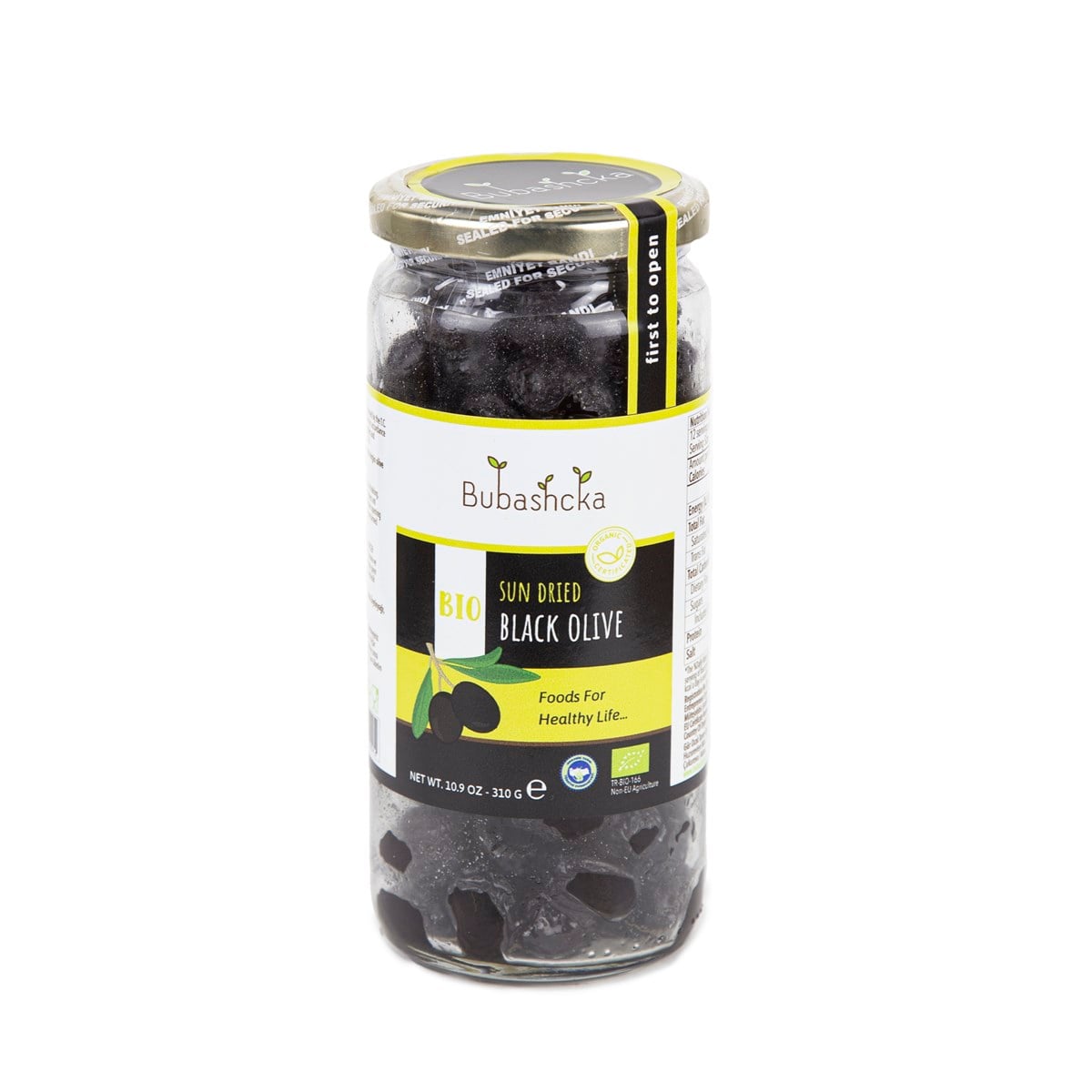 ORGANİK GÜNEŞTE KURUTULMUŞ ZEYTİN